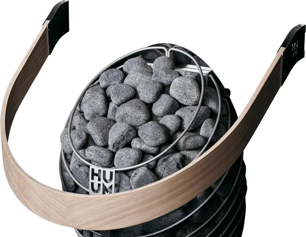 Cadre de protection DROP en bois thermo-traité pour poêle sauna