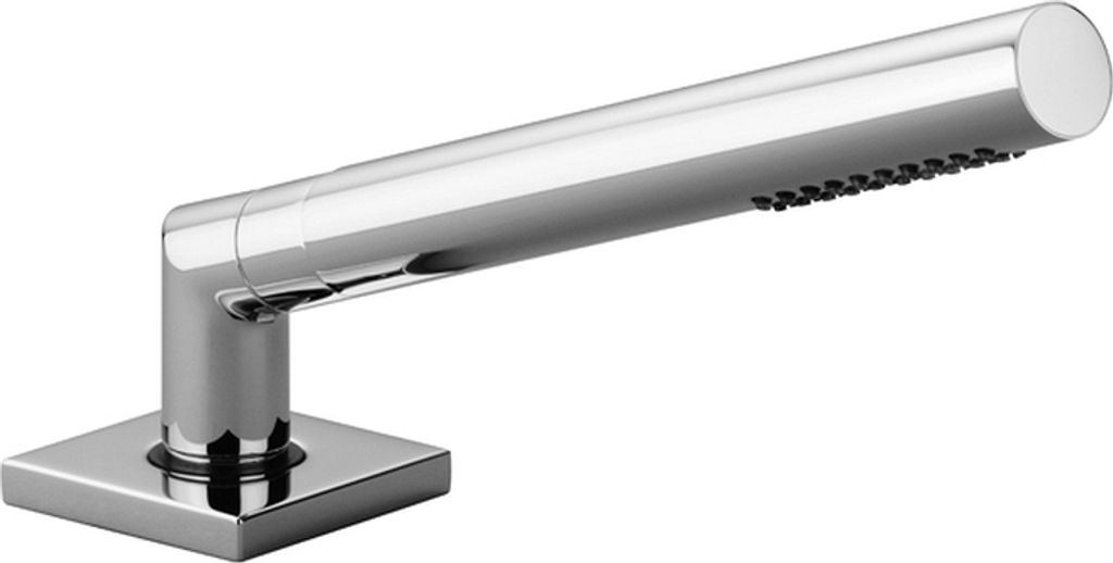 Dornbracht Schlauchbrausegarnitur für Wannenrand- bzw. Fliesenrandmontage, Rosette 60x60mm, 27702980-00