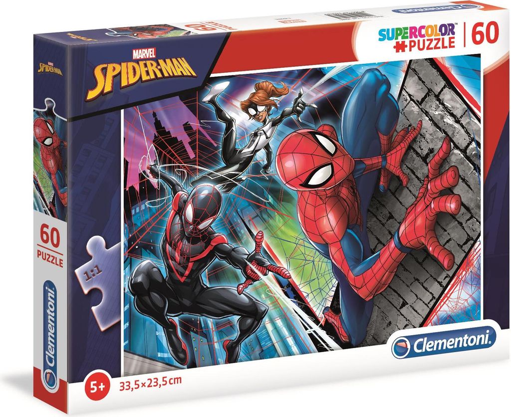 60 Stück Puzzles Kids Spider