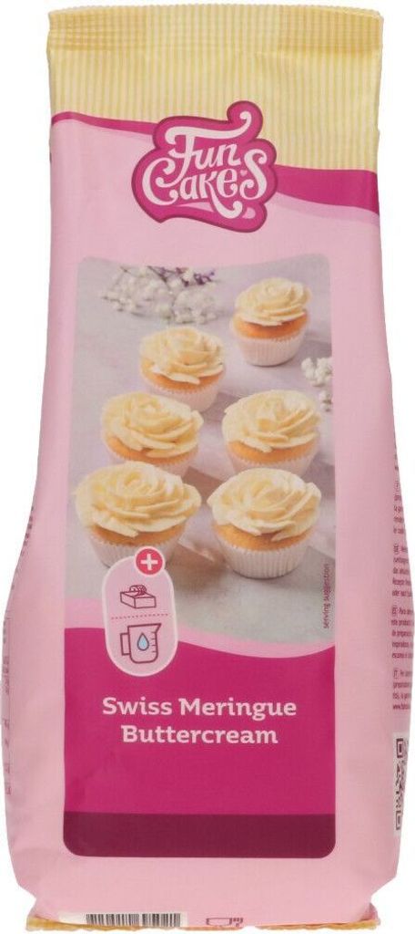FunCakes Swiss Meringue Buttercream, Schweizer Baisercreme Produktbild 