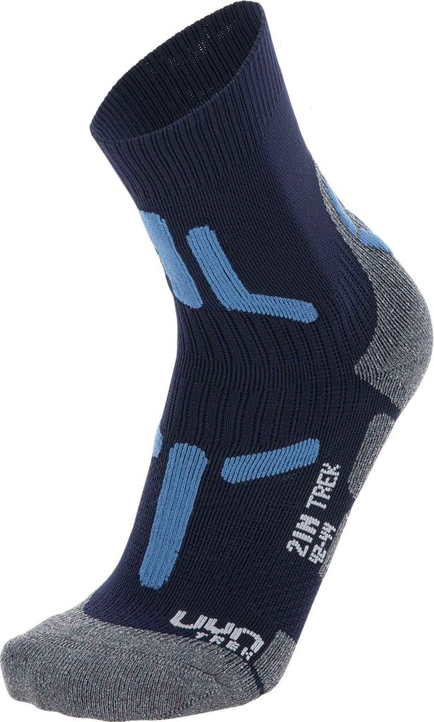 UYN Trekkingsocken doppellagig Herren blue/navy 35-38 Produktbild 