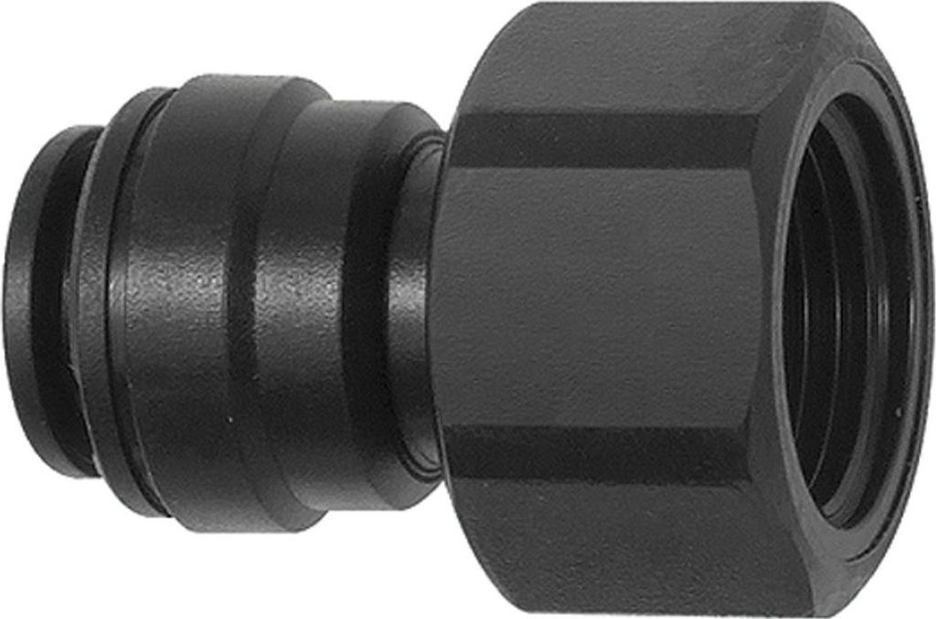 Riegler Aufschraubverbinder POM, G 1/4, für Schlauch-Außen-Ø 8 mm
