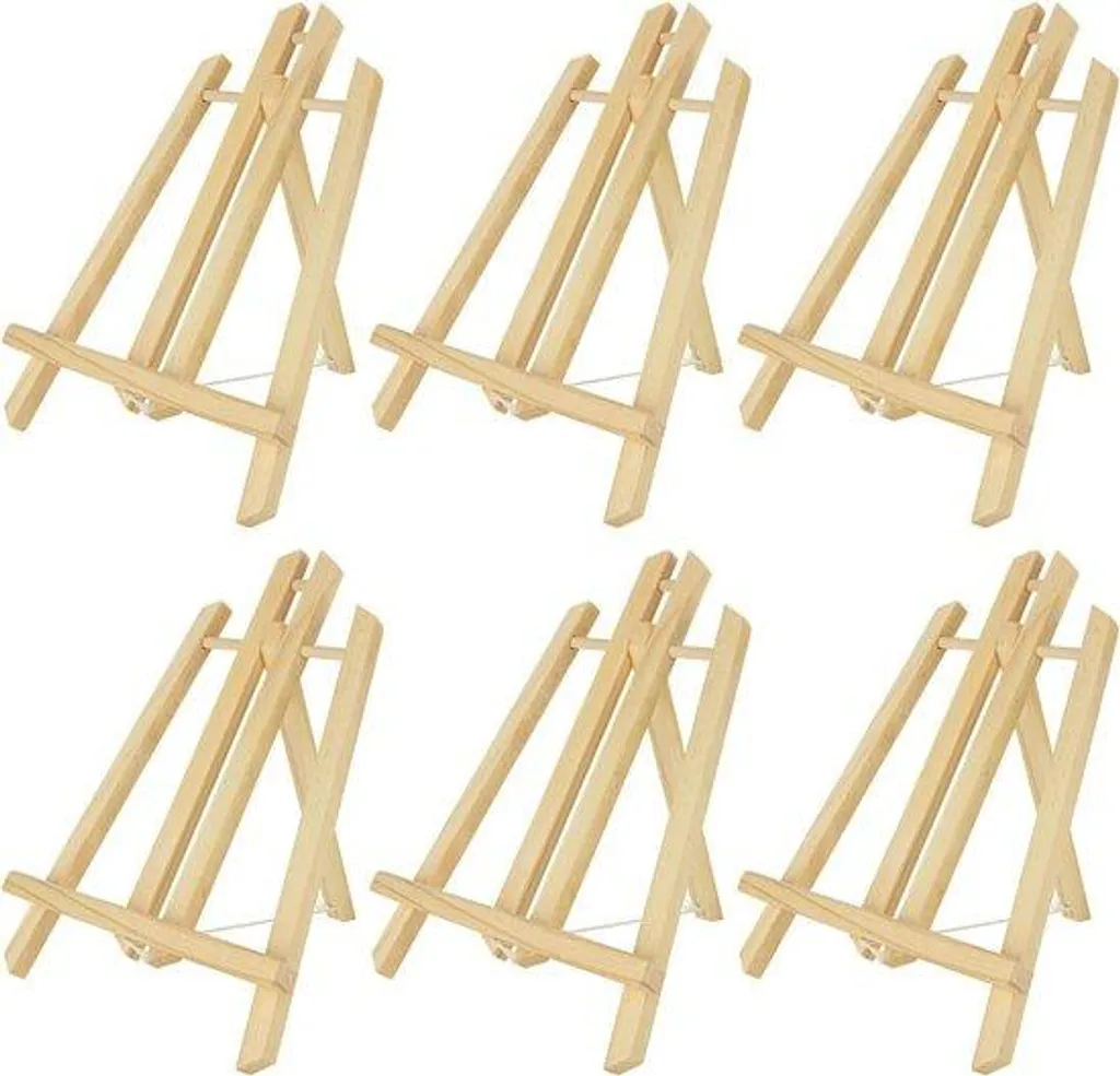 Machine à peindre miniature en bois 30 cm pour tableaux à l'huile