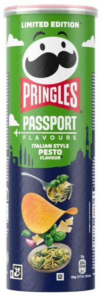 Pringles Passport Flavours Italian Style Pesto 165g Produktbild 