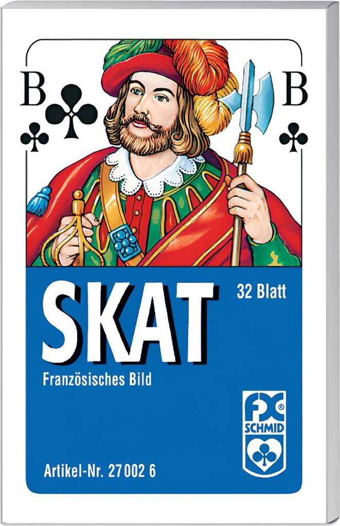 Ravensburger FX Schmid Skat Französisches Bild, Skatspiel, Immagine del prodotto 