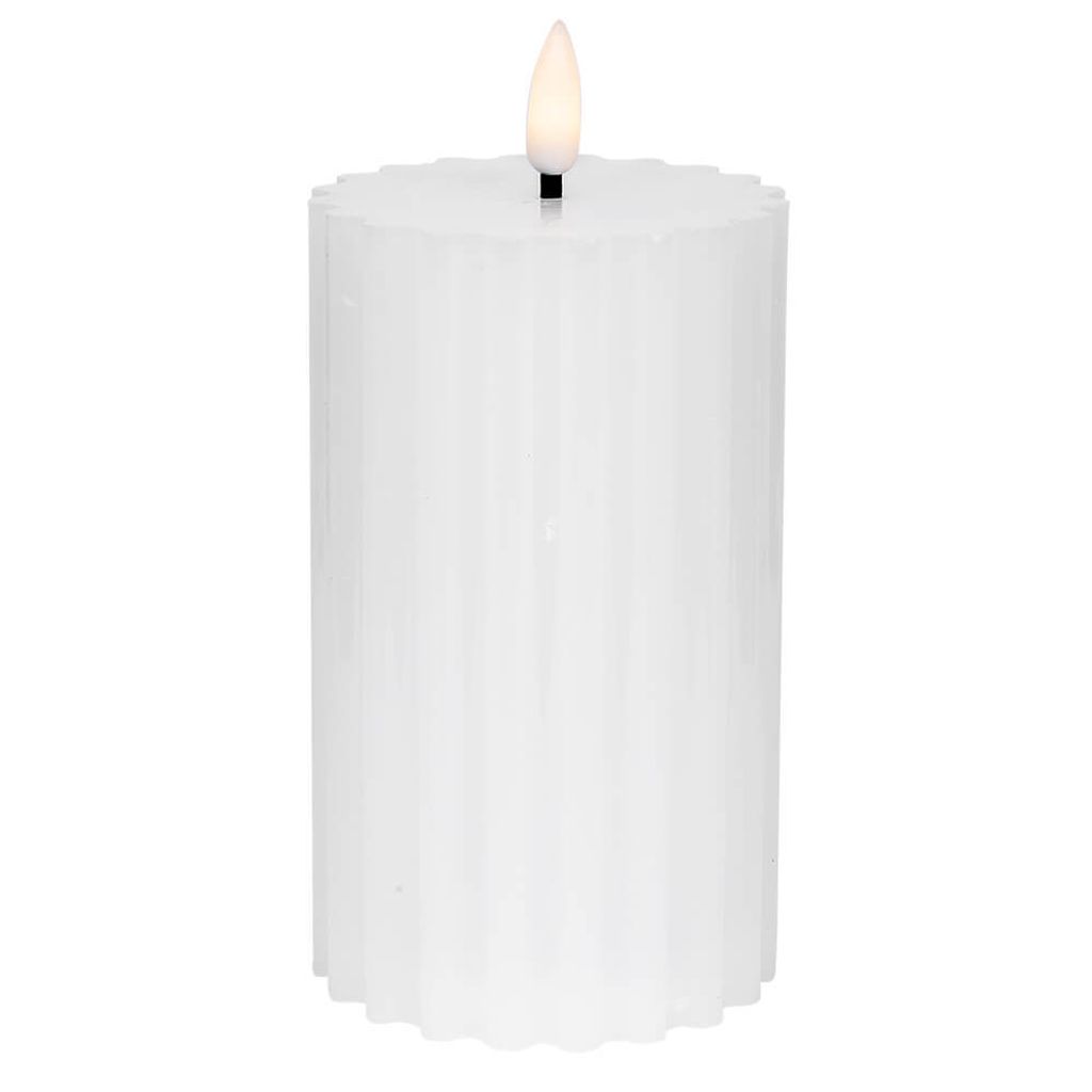 STAR TRADING Bougie de cire LED Flamme Stripe Batterie Image du produit 
