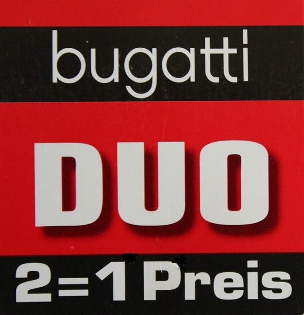 2 Bugatti Herren Boxershorts Baumwolle schwarz oder weiß, Farbe:Schwarz, Grösse:6/L