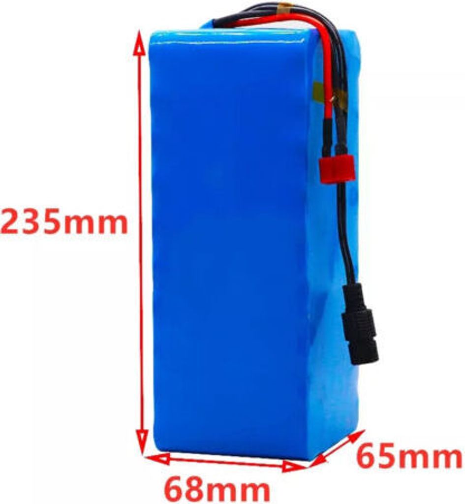 48V 58Ah baterie pro elektrokola 13S3P dobíjecí Li-Ion Obrázek produktu 4