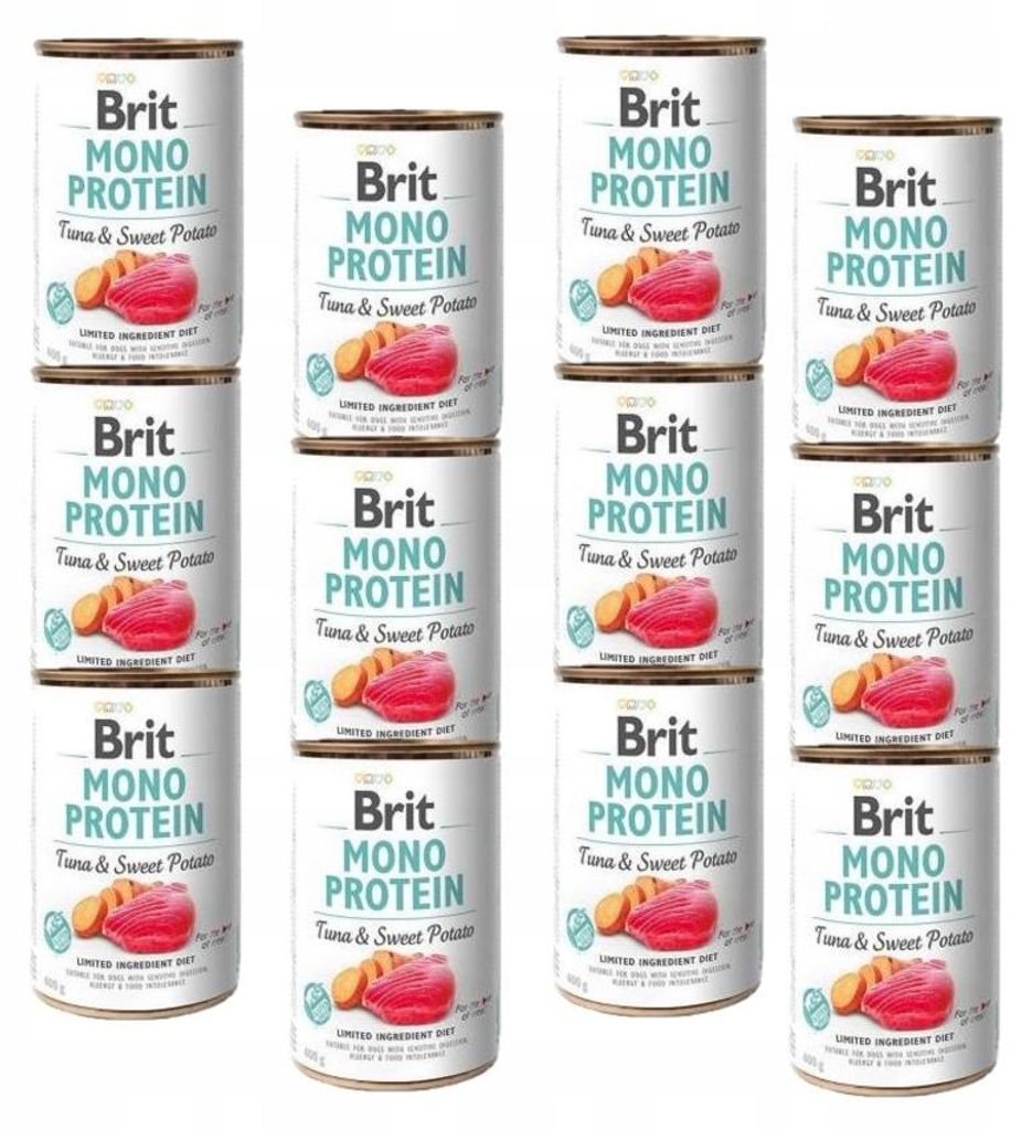 BRIT Mono Protein Thunfisch mit Süßkartoffel - Nassfutter Produktbild 