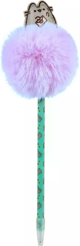 Długopisy z pomponem Pusheen zestaw 18 sztuk