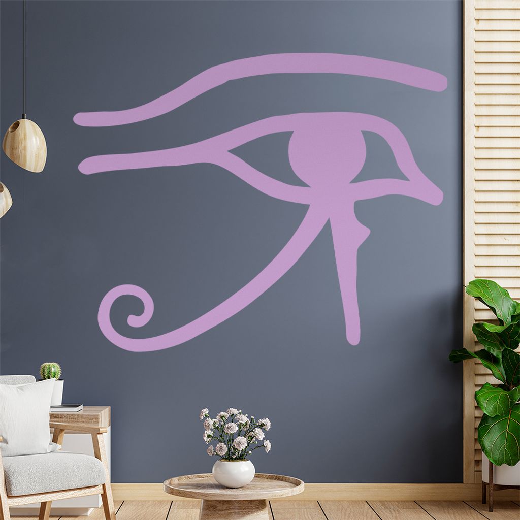 Re - Auge des Re - Aton Wandtattoo in 6 Größen - Wandaufkleber Wall Sticker - Dekoration, Küche, Wohnzimmer, Schlafzimmer, Badezimmer