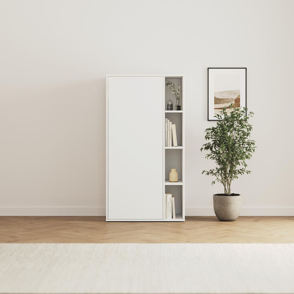 Schrank STA.2.0016 (Serie M2 Tiefe 55cm) Höhe 168,2cm Weiss