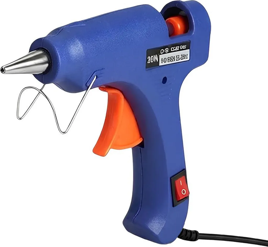 Mini Pistola Colla a Caldo 20W Avizar Blu - Convenienza e Affidabilità