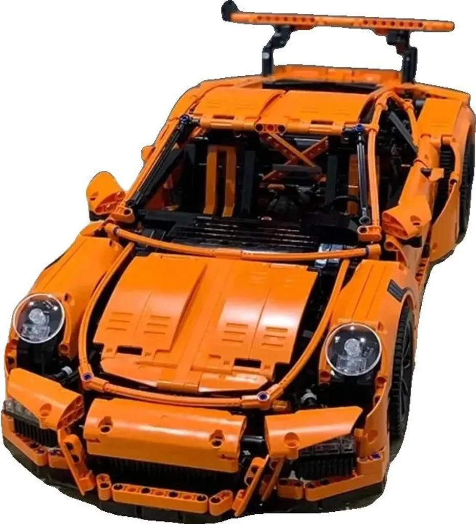 Supercar à Construire, Modèle Détaillé sans Emballage Original, Éco-conçu