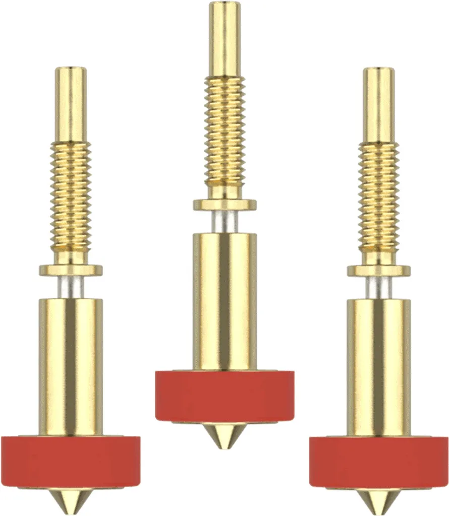 Buse E3D Revo 0.4mm Laiton Triple Pack Stop Fuites et Bouchages Tête 3D