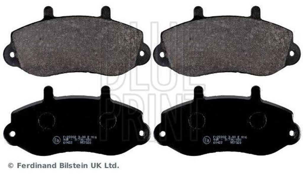 BLUE PRINT Bremsbeläge Satz Vorne für OPEL Movano Kastenwagen (X70) ADG04246