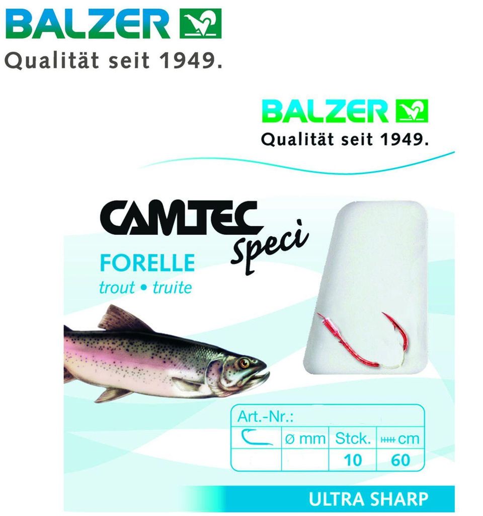 Balzer Camtec Forelle 60cm rot - 10 gebundene Produktbild 