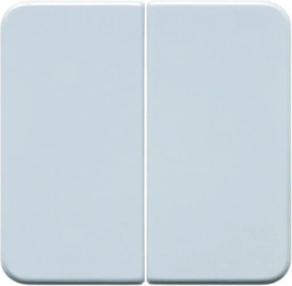 Equipement électrique Berker Wippen IP44 - Enjoliveur blanc polaire Up