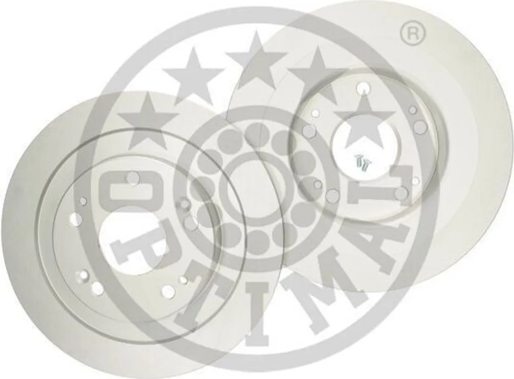 Éliminez les Vibrations : Disques de Frein Arrière Civic IX 317mm 3.5kg