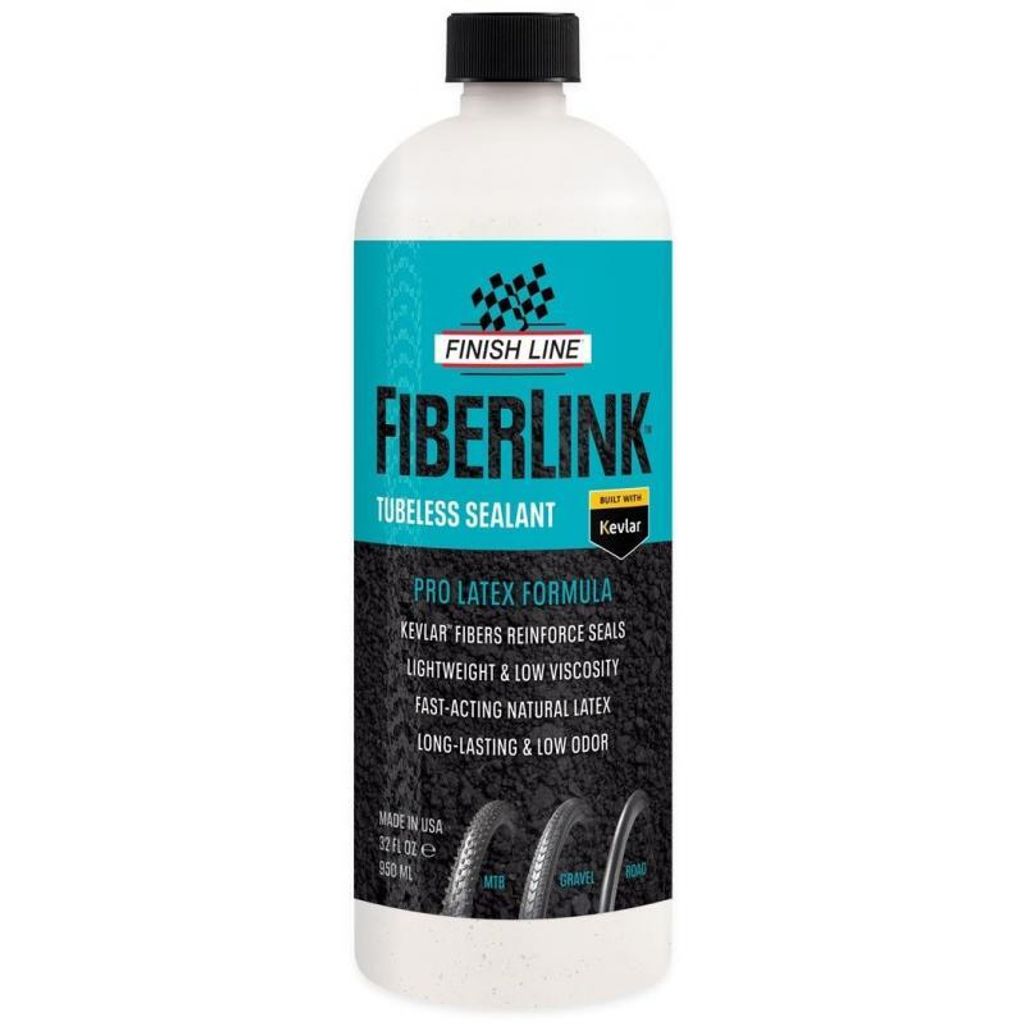Finish Line Tubeless Reifendichtmittel 1Liter - Latex-basierte Pannenhilfe fü...
