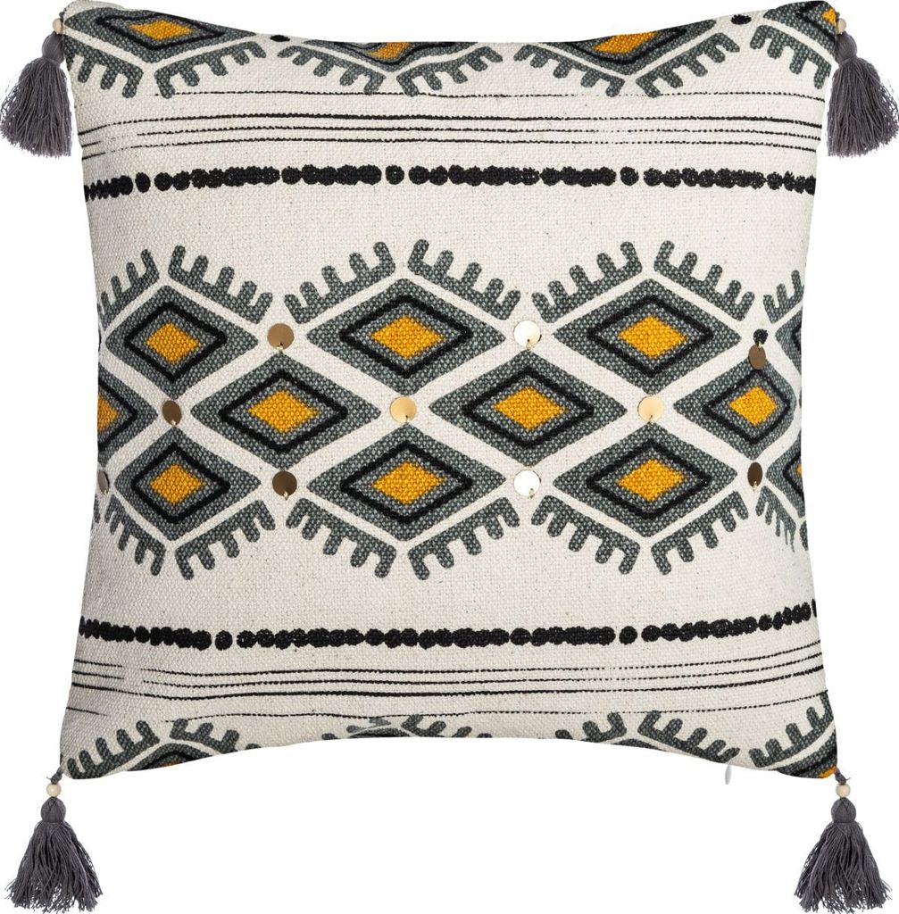 Kissenbezug "atelier" 40x40cm - Atmosphera créateur d'intérieur