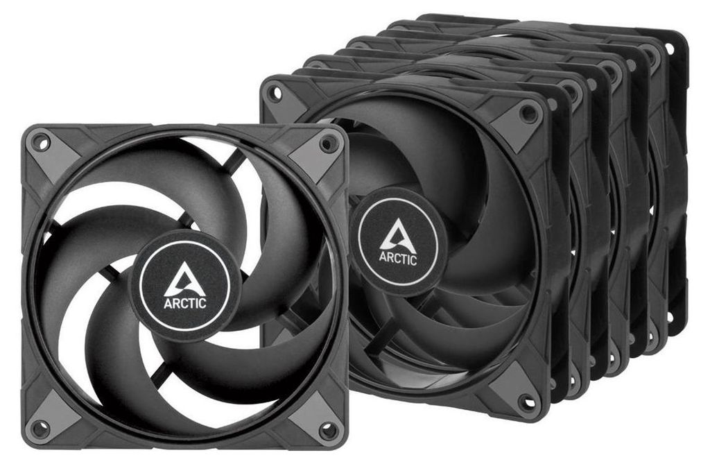 Arctic Lüfter P12 Max-120mm PWM régulé Noir 5-Pack Image du produit 