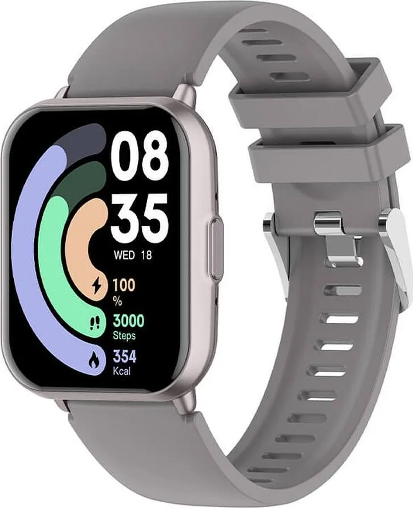 Valdus VS14-56R Grigio: Smartwatch Android e iOS con Display 1.83"