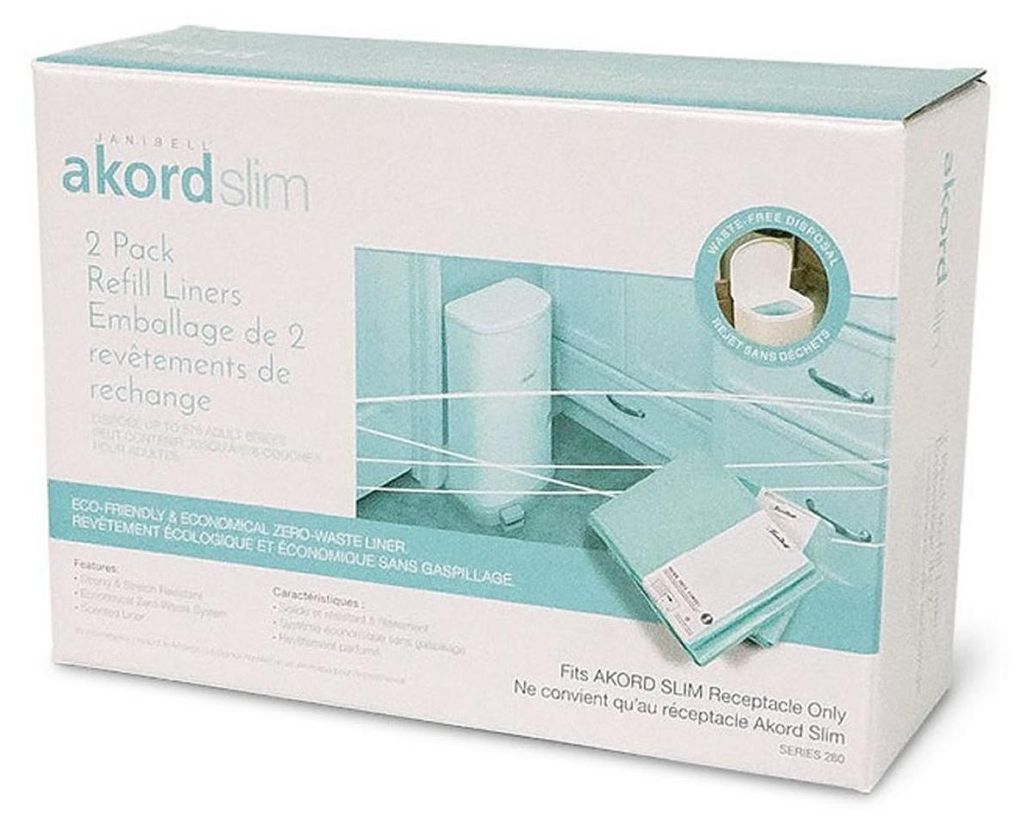 Janibell [2er Pack] Akord Slim 26 Liter Nachfüllpack Produktbild 