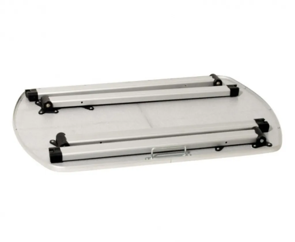 Table de camping Multi Camp4 Gris clair pliante pour extérieur et jardin