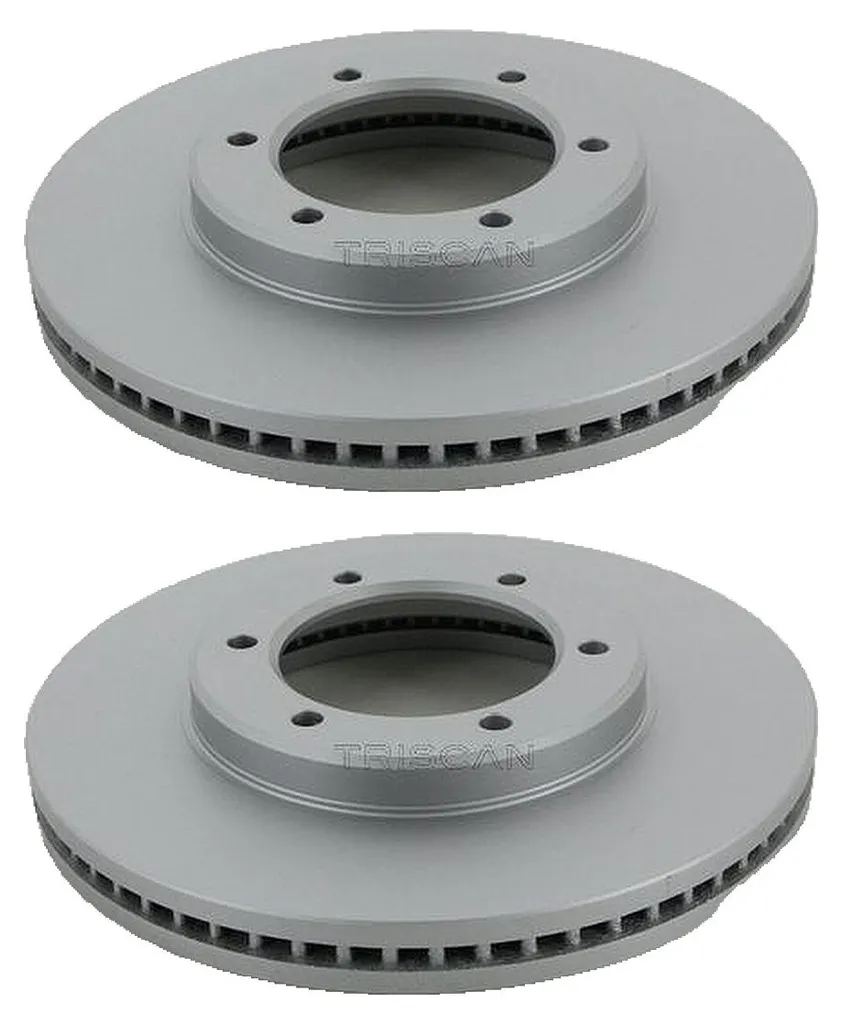 Éliminez les vibrations au freinage : Disques ventilés TOYOTA DYNA 287mm