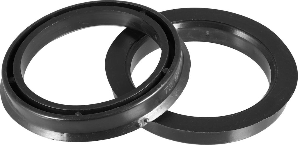 2Stk Plastik 72.6mm Auto Zentrische Ringe Radbohrung Abstandhalter 57,1 mm