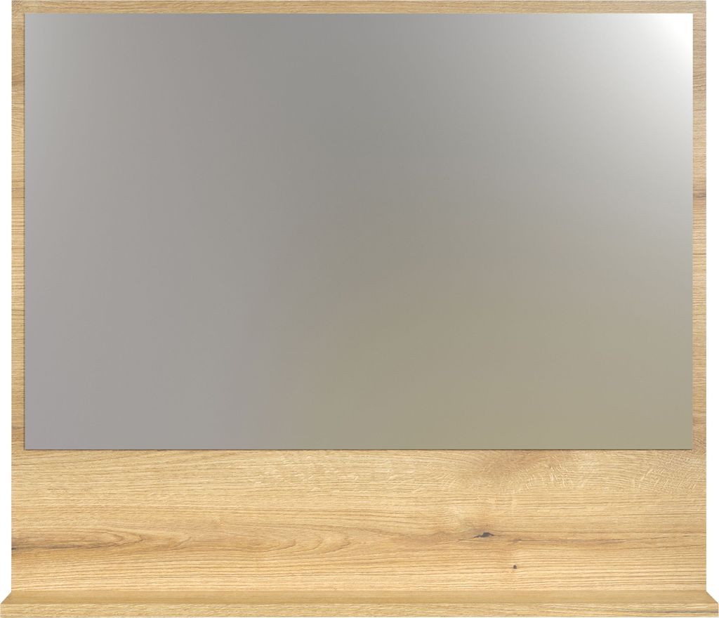 trendteam Bad Spiegel Pure Bliss Evoke Eiche Melamin/ B/H/T ca. 80/74/14 cm