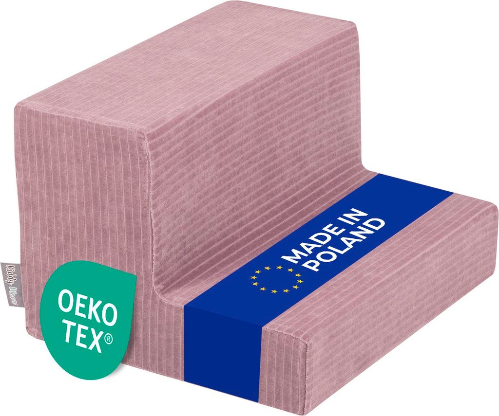 KiddyMoon Spielplatz Aus Schaumstoff Für Kinder Waschbare Bezug, Violett