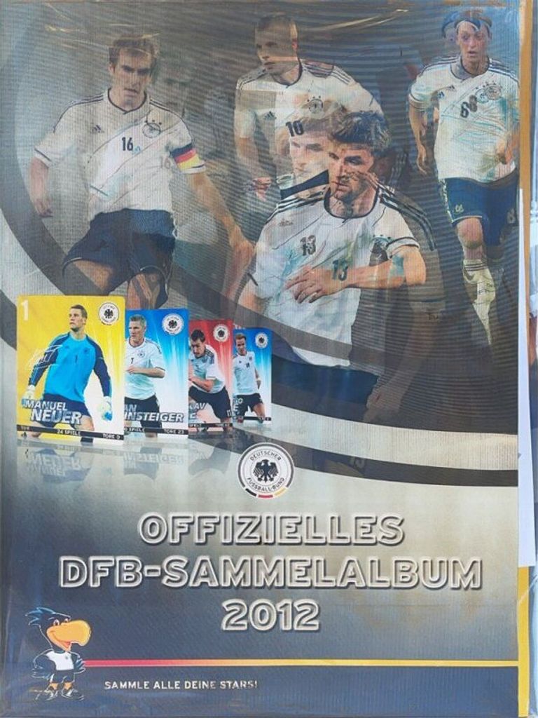 REWE EM 2012 Sammelkarten - 1 leeres Sammelalbum