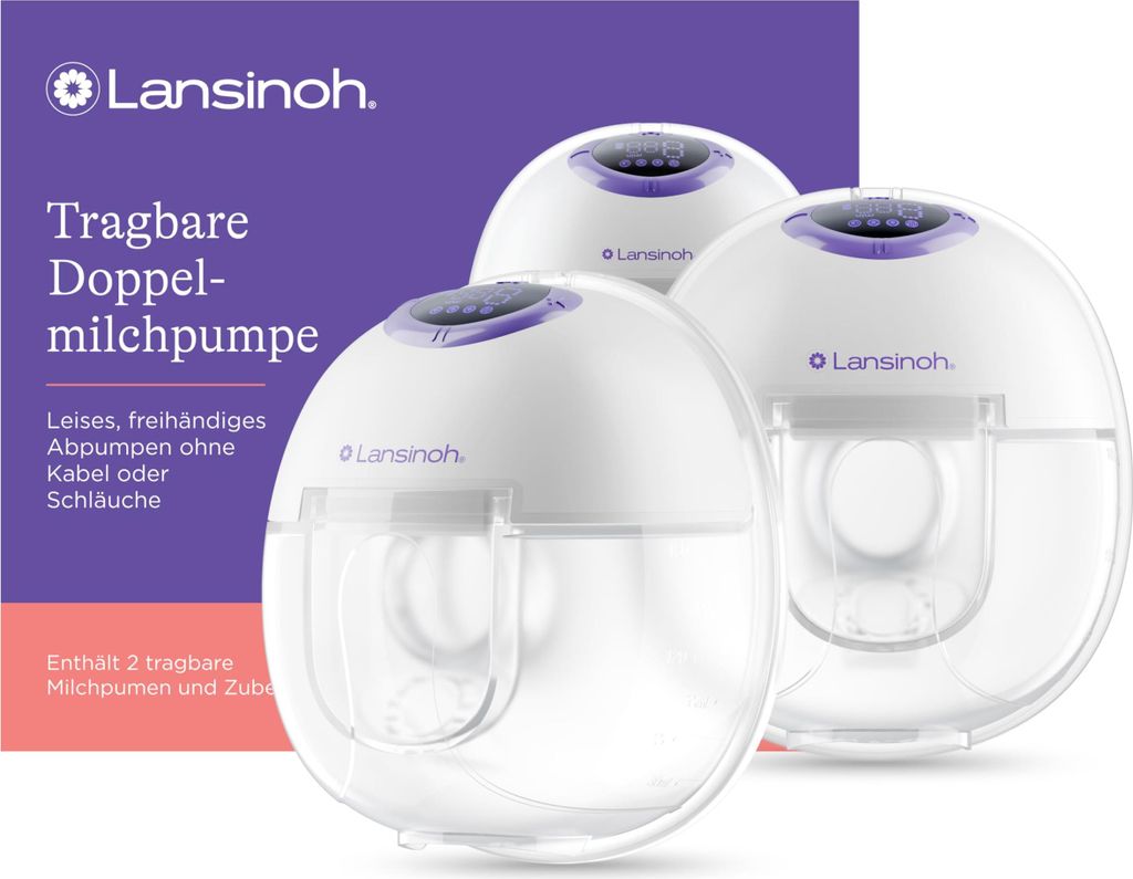 Lansinoh Laktator Podwójny Hands-free Bezprzewodowy Cichy Zdjęcie produktu 