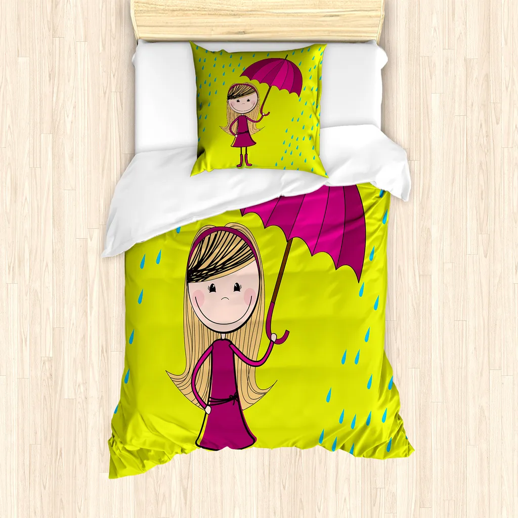 Set Letto Singolo ABAKUHAUS Design Moderno Colorato 135x200 cm