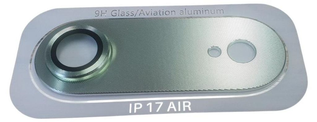 Glasschutz für die Rückkamera des iPhone 17 in Air Green