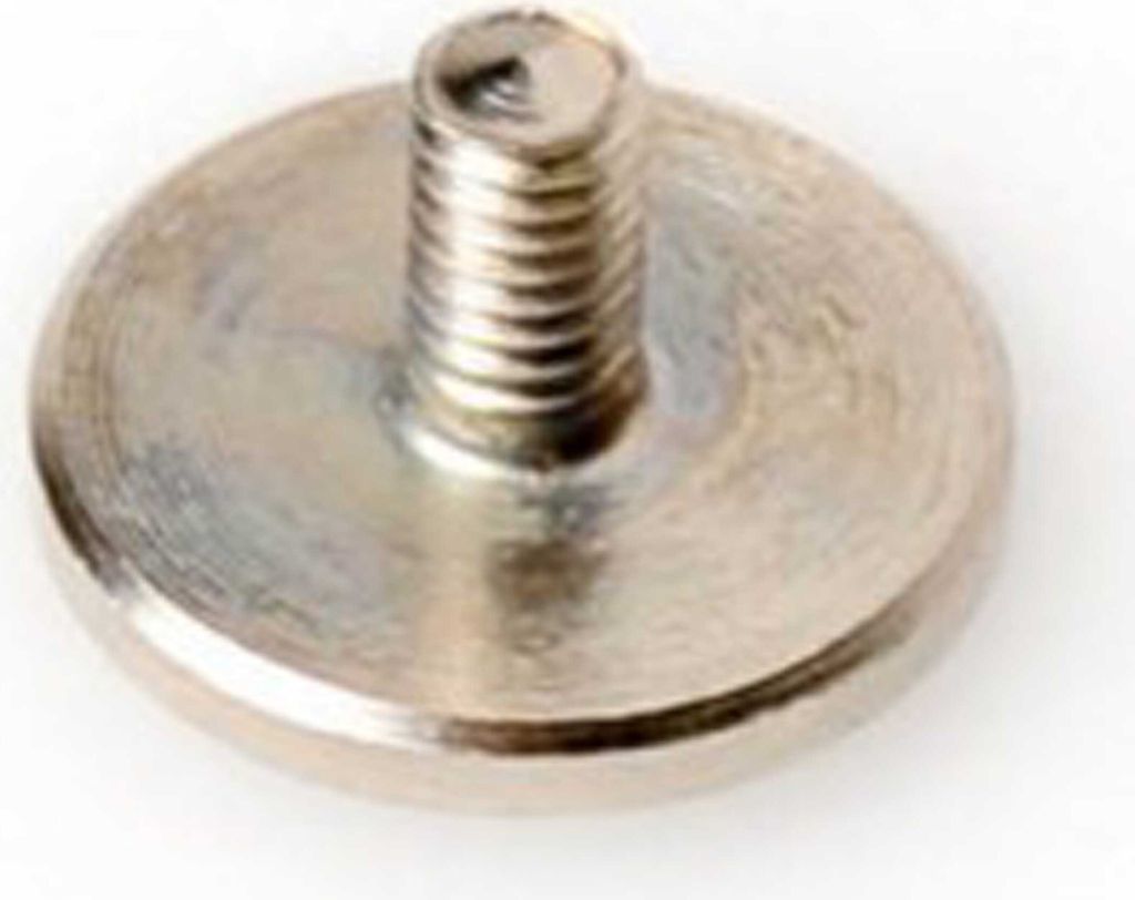 DT Swiss TUSXXXXN05543S Messeinsatz für Messuhr, Ø 10 mm gerundet, silber