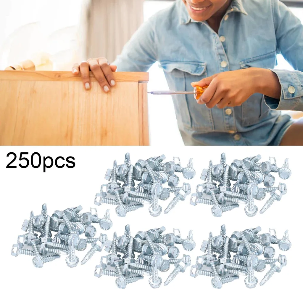 Fixez sans Pré-perçage : Vis Autoperceuse Acier M4,8x19 Galvanisée - 10