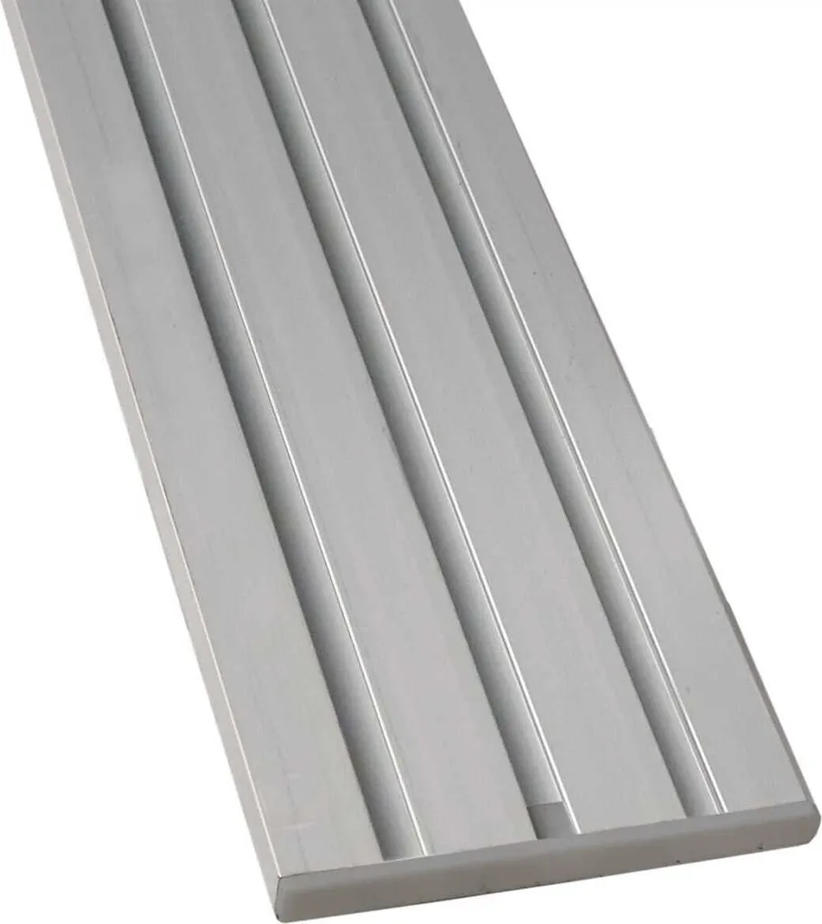Binario Tende Piatto 7mm Silver Alluminio per Spazi Ridotti fino a 480 cm