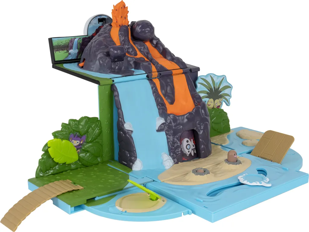 Mallette de Jeu Volcan Pokémon - Set de Transport pour Figurines - 4