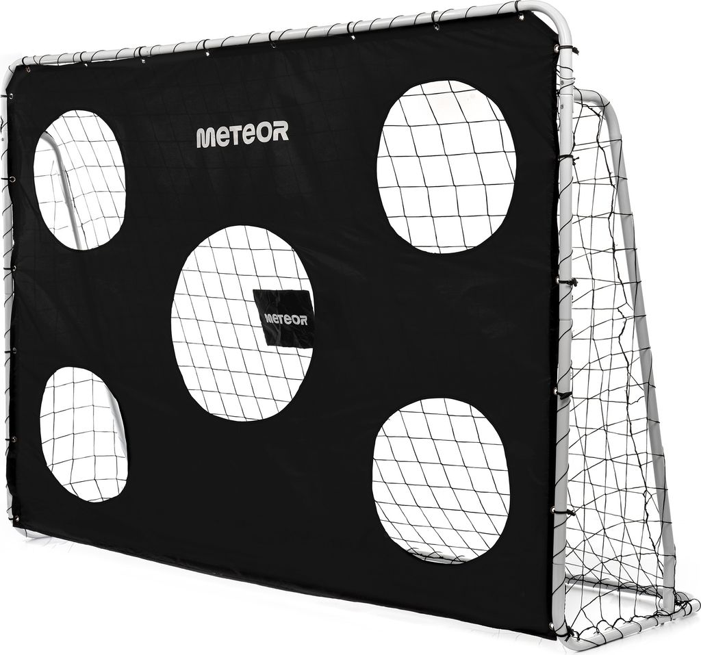 Fußballtor mit Torwand 240x170x80 cm Produktbild 