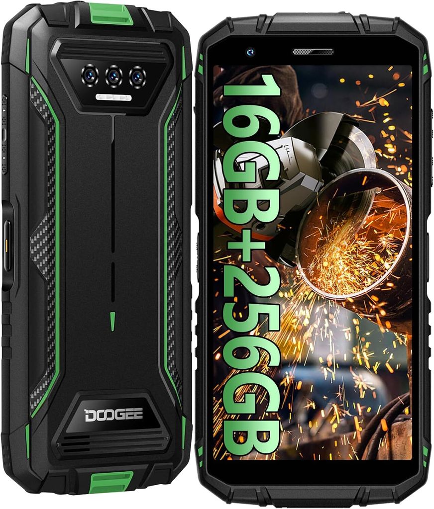 DOOGEE S41 Max Outdoor Handy Ohne Vertrag 16GB+256GB/TF Produktbild 