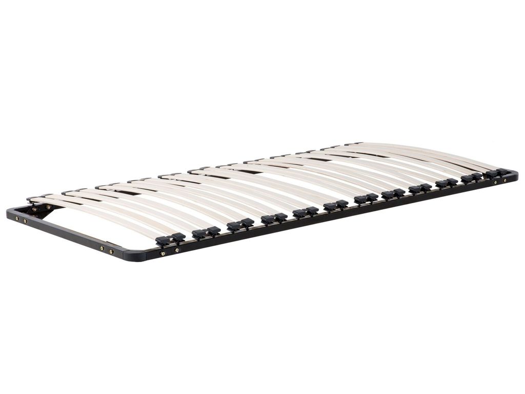 A bed frame slat base on a white background.