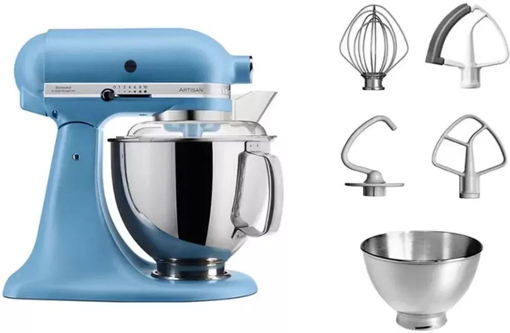 KitchenAid 5KSM175PSEVB Artisan keukenmachine, 300 watt, Productafbeelding 