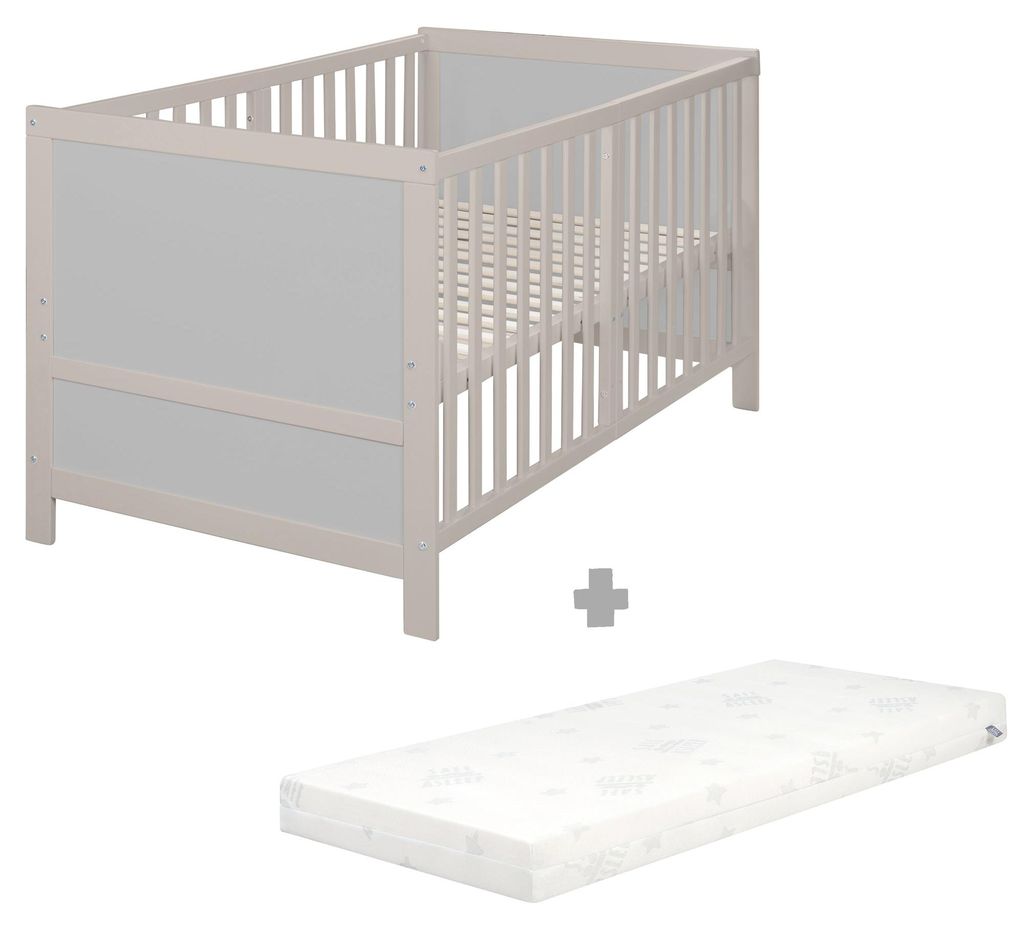 roba Babybett EASY SLEEP 70 x 140 cm inkl. Umbauecken + Produktbild 