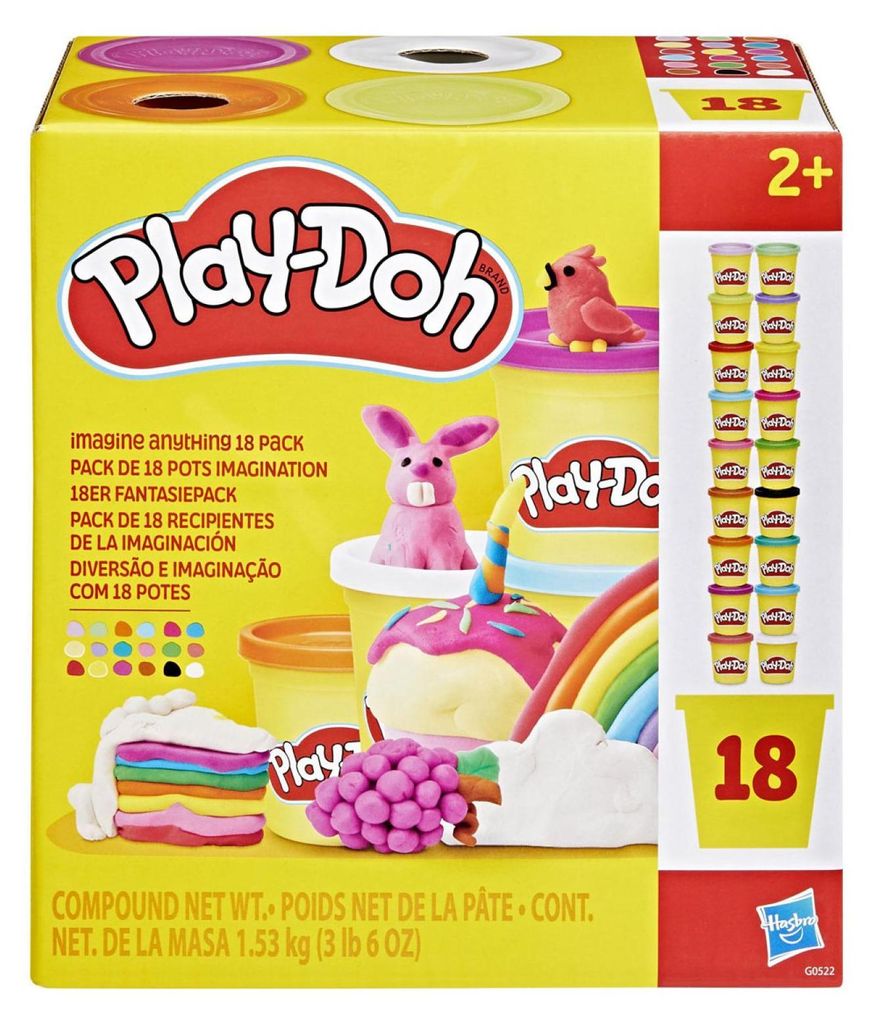 Hasbro Play Doh 18er Fantasiepack Produktbild 