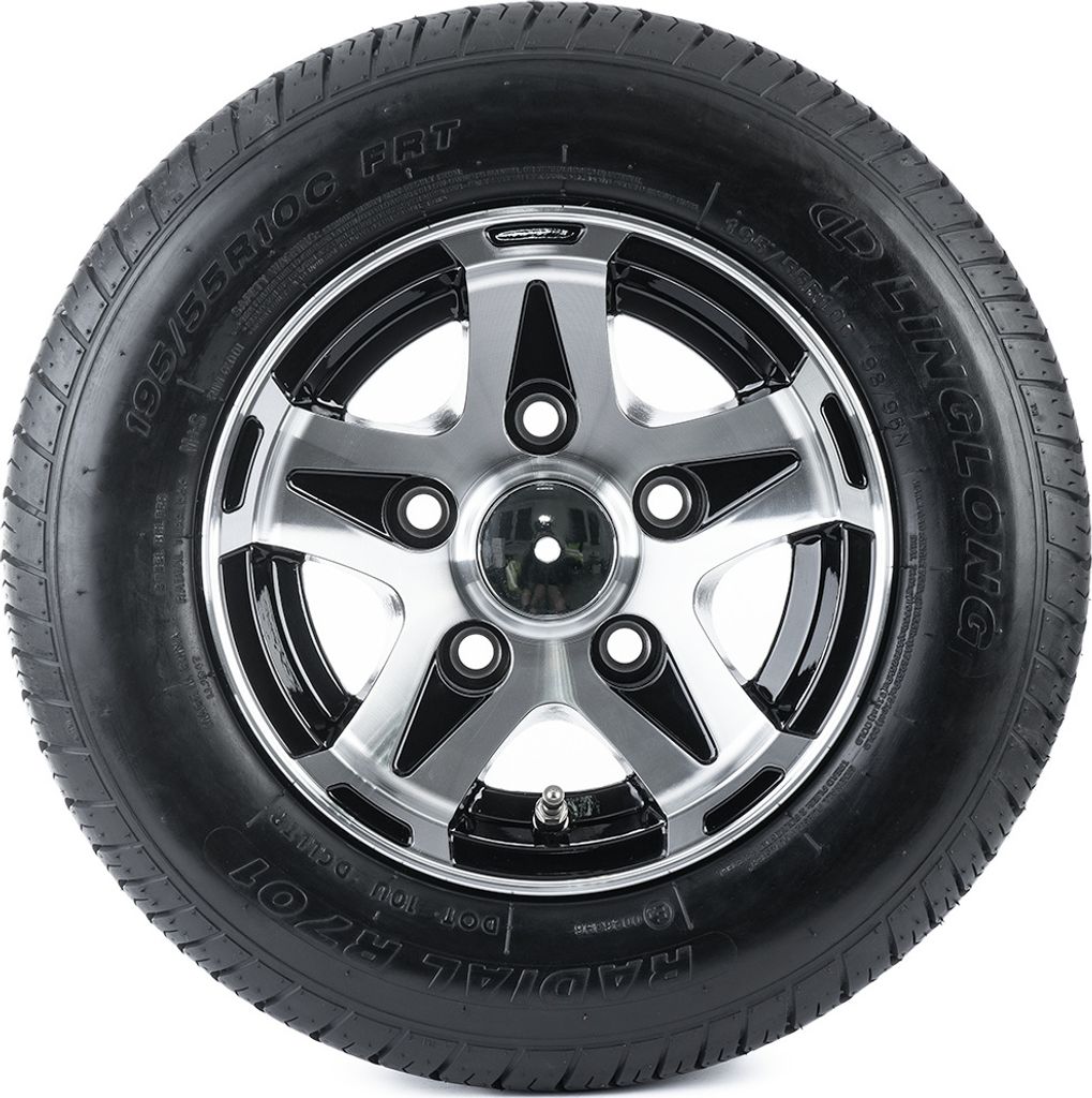 UNITRAILER 10 Zoll Anhängerrad 195/55 R10C für schwere Produktbild 