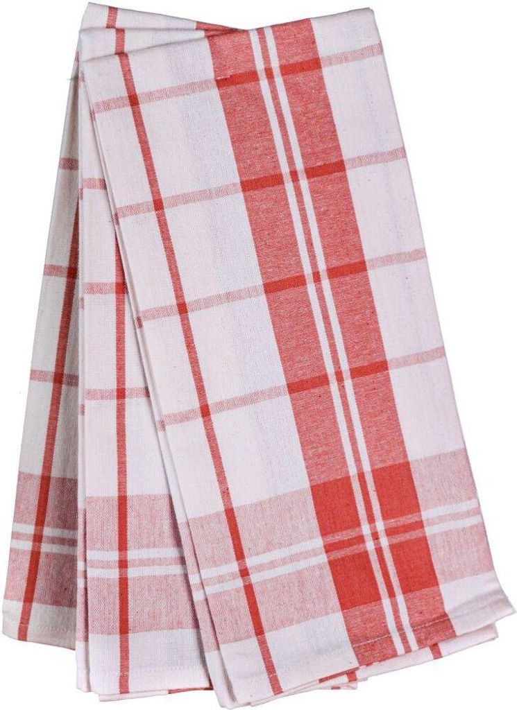 Sada kuchyňských utěrek Classic 3ks 50x70 červená Obrázek produktu 