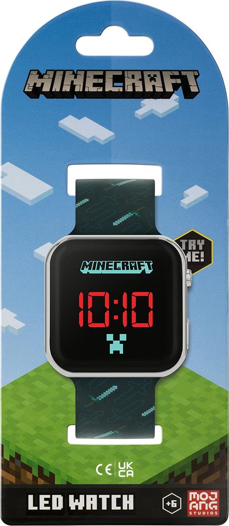 Zegarek LED Disney Minecraft Zdjęcie produktu 